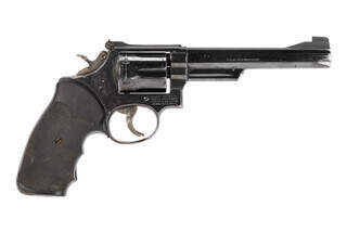 Smith & Wesson Model 19 .357 Magnum 4.25" Revolver is a staple in American revolver history and the wild west perfect for hunting or personal defense.